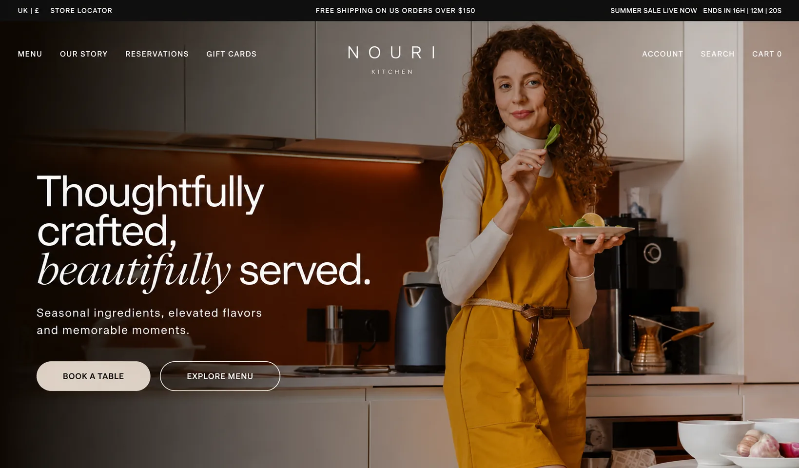 Impulse Shopify Theme Demo for Food & Kitchen